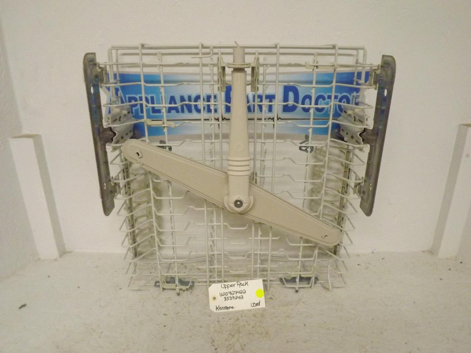 Kenmore Dishwasher W10727422 8539242 Upper Rack Used Kenmore Dishwasher W10727422 8539242 Upper Rack Used